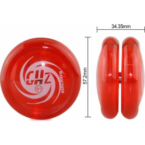 MAGICYOYO D1 GHZ 2A Responsive and Professional Yoyo for Beginners Classic Plastic Yo yo Kids Funny toys 10 strings as gift
