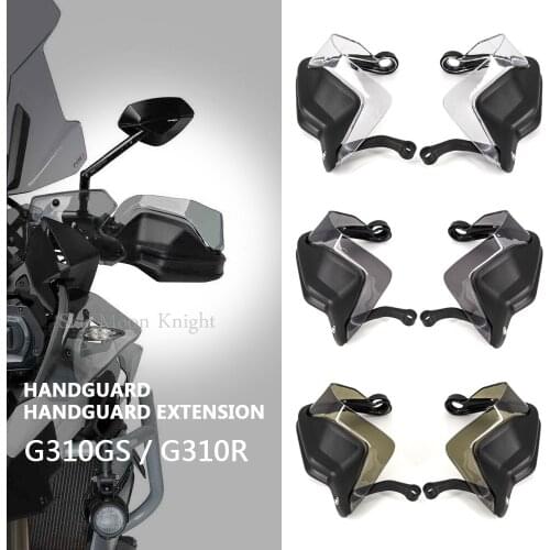 Handguard Extension Hand Guards Brake Clutch Levers Protector Shield Windshield For BMW G310GS G310R G 310 GS G310 R 2017-2020