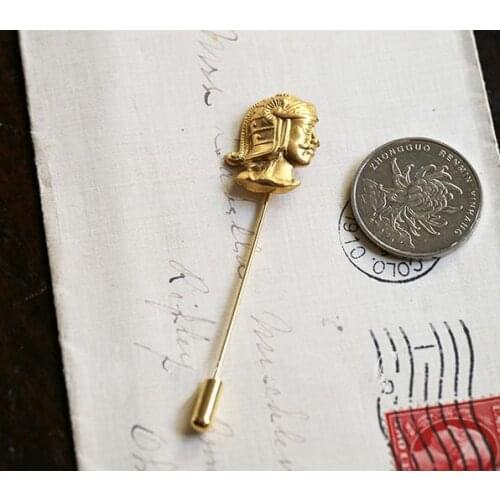 New Men Jewelry Arvoesine Lapel Pin Brooches Vintage Brooch Pins Fine Gift for Men Brooches Collar Party Engagement Jewelry