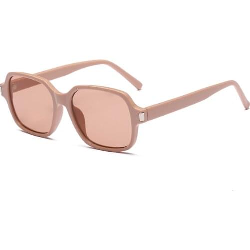 New Arrivals Retro Classic Design Rectangular Sunglasses 2021 Shopping Self-Shot Driving UV400 Sunglasses for Women 9084