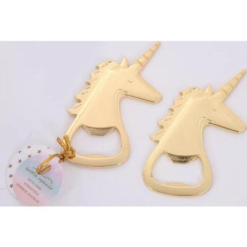 Unicorn Bottle Opener Wedding Gifts Wine Openers Party Favors Birthday Event Giveaways Anniversary Supplies LX8223