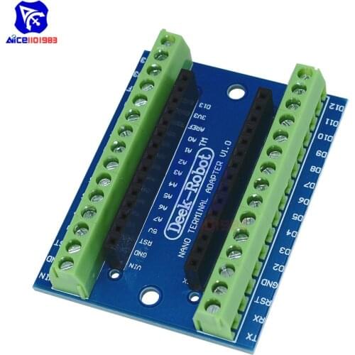 Diymore Nano 3.0 Terminal Adapter Development Board for Arduino AVR ATMEGA328P ATMEGA328P-AU
