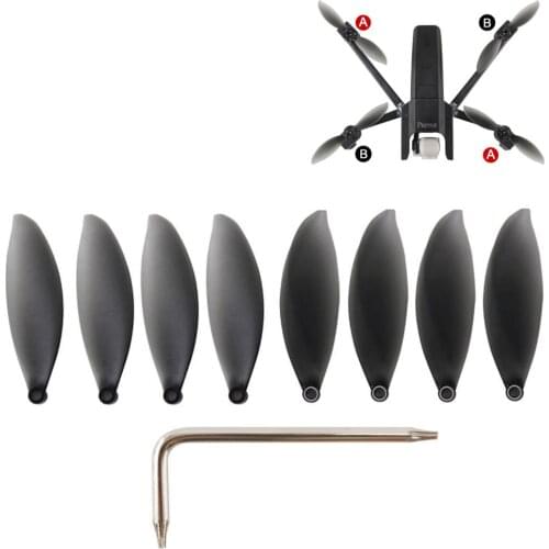 Parrot ANAFI Extended FPV Thermal Work Propeller Folding CCW/CW Low Noise Propellers Blades Aerial Drone Spare Parts with Wrench