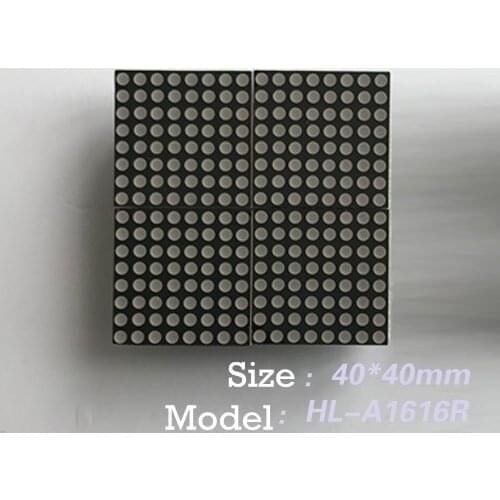 LED dot matrix screen expansion board 16x16 dot matrix module minimum dot matrix screen P2.5 dot matrix screen