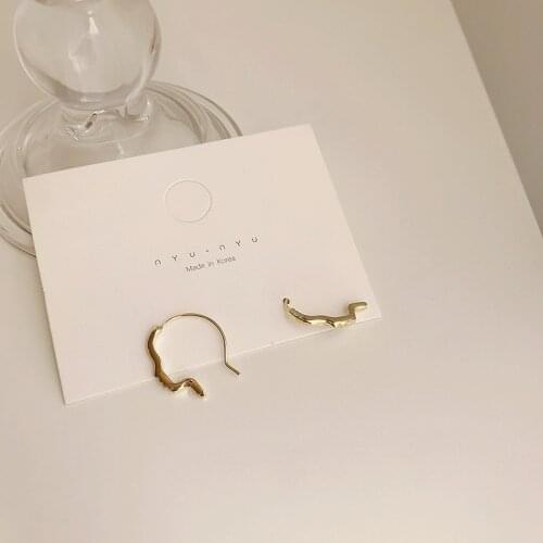 Creative Simple Abstract Face Earrings Anti Allergy Earrings Women Party Jewelry Fashion Gifts Art Hollow Earrings Lovers Gifts