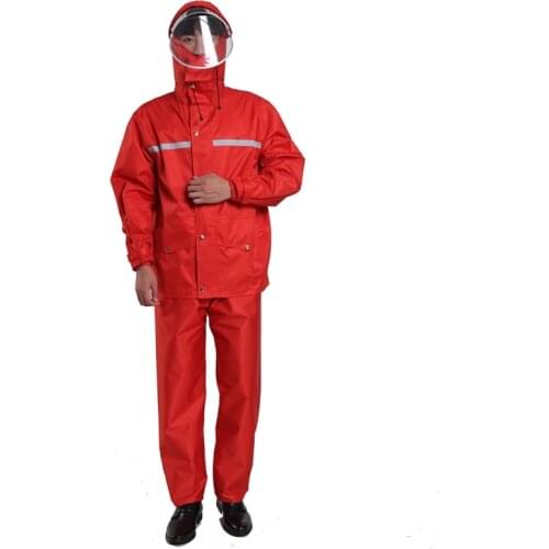 Tianwang High Quality Multifunctional Rainwear Raincoat Suit for Women and Men Waterproof Windproof Breathable Portable