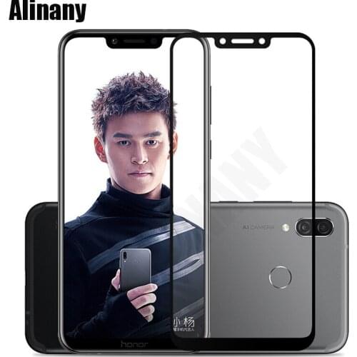 Tempered Glass Huawei Honor Play 2018 Screen Protector Honor Play Full Cover Glass Huawei Honor Play COR-L29 2018 6.3 inch