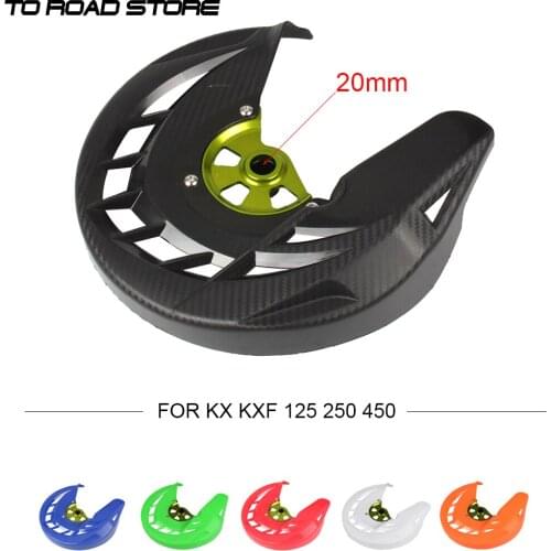 Front Brake Disc Guard Cover For Kawasaki KX KXF 125 250 250F 450F KX125 KX250 KX250F KX450F KLX 450R KLX450R 2006-18 Motorcycle