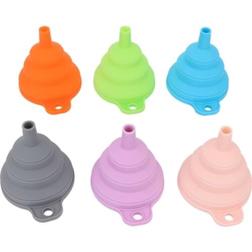 1pcs Diamond Painting Accessories Tools Convenient Foldable Silicone funnel Bead Container Diamond Embroidery Mosaic Tool