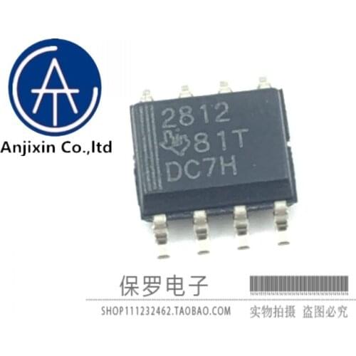 10pcs 100% orginal new real stock Driver chip TPS2812DR silk screen 2812 SOP-8