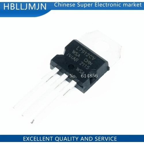 10PCS L7912CV 7912 L7912 TO-220 transistor