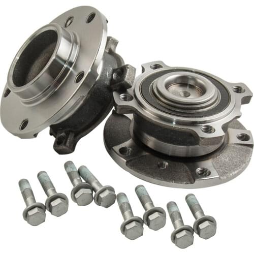 2 Pcs Front Hub Wheel Bearing hub Assembly Kit For BMW 5 Series E39 1997-2002 New