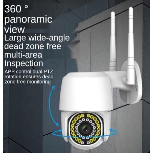 38/10 LED 1080P PTZ Wifi IP Camera Outdoor Dome H.264 HTTP ONVIF 2MP IR IP66 Waterproof Home Security Two Way Voice Call Camera