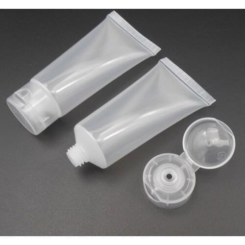 5Pcs-300Pcs 20ML Small Screw Cap Bottles Squeeze Lip Gloss Balm Tube Plastic Lipstick Bottle 20 ML NEW HQ 8.5CM*2.4CM PVC *FD461