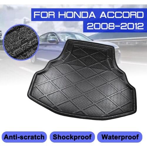 Car Floor Mat Rear Trunk Anti-mud Cover Carpet For Honda Accord 2008 2009 2010 2011 2012