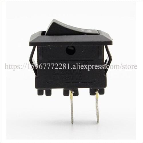 100PCS car Rocke Switch ON-OFF Boat Rocker Switch SPST 10*15mm A/250V Car Dash Dashboard Truck RV ATV Home