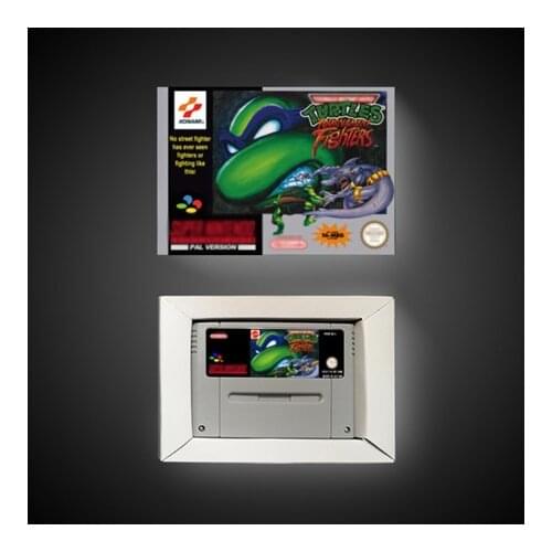 Turtles Tournament Fighters - EUR Version Action Game Card with Retail Box