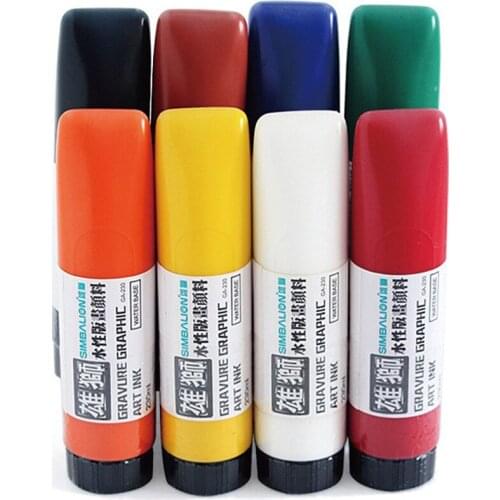 Simbalion Water-based printing tools ink pigment 230ml large capacity washable printing ink