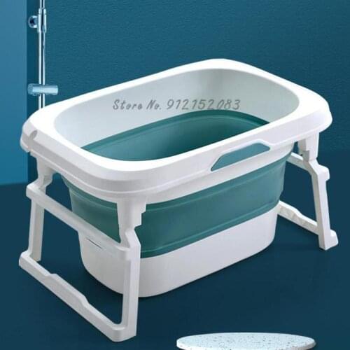 Childrens Bath Bucket Baby Bath Bucket Childrens Folding Bath Bucket Swimming Family Bath Tub Large Baby Bath Tub