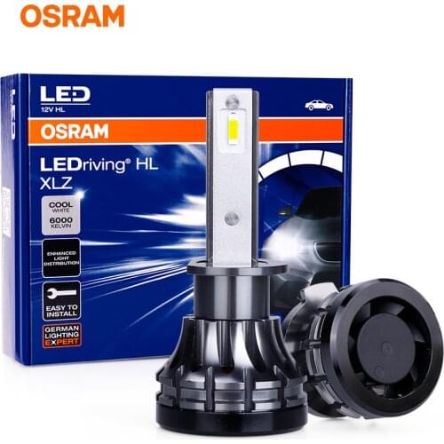 OSRAM lampe led h7 светодиодные лампы H11 H8 H16 HB2 HIR2 H1 h4 9012 9005 9006 HB4 HB3 Headlight Bulbs 12V 6000K Auto Car lamp
