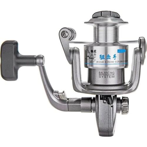 Metal Spool Spinning Fishing Reel Pesca 8BB Distant Wheel for Freshwater Saltwater Wedkarstwo Reels 1000-4000s 5.0:1 Rock Wheels