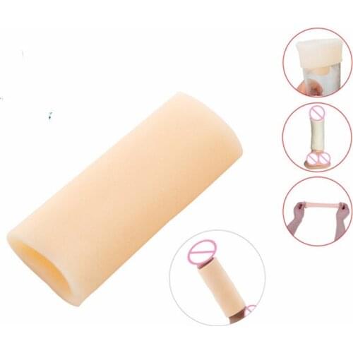 Soft Silicone Replacement Sleeve Seal Stretchable Donut For Most Penis Enlarger Pump Vacuum Accessories Penis Enlargement Pump