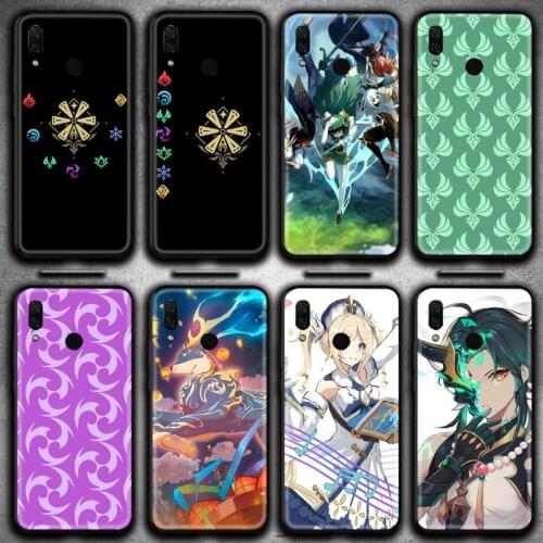 Genshin impact Phone Case Huawei Y6P Y8S Y8P Y5II Y5 Y6 2019 P Smart Prime Pro