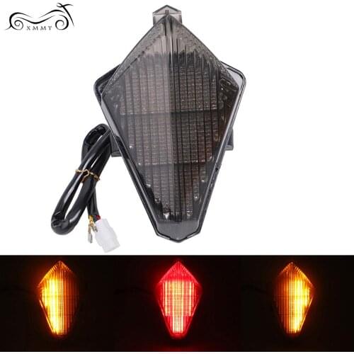 For Yamaha R1 2007-2008 Tmax S30 2012-2014 Motorcycle Tail Light Integrated Led Running Indicator Brake Turn Signal Lamp