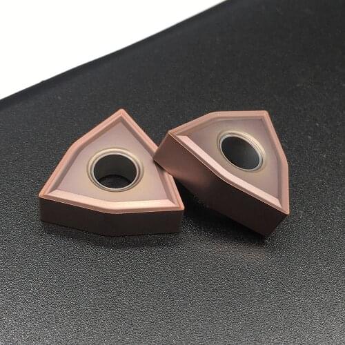 10PCS WNMG080404 MS VP15TF WNMG431 Carbide Inserts External Turning Tool High Quality CNC Lathe Cutter Tools For MWLNR/L Holder