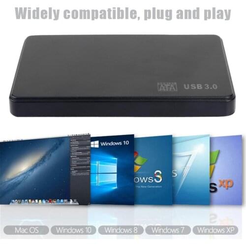 2.5 inch HHD Case SATA to USB3.0 Adapter 5Gbps External Hard Drive Enclosure For SSD HDD Hard Disk Box External HDD Enclosure