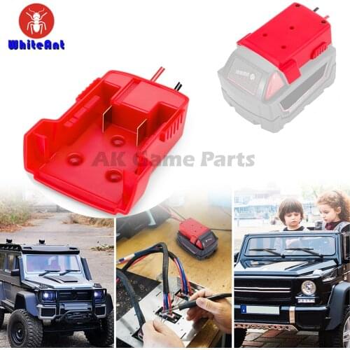 DIY Battery Adapter For Milwaukee M18 XC 18V Lithium-Ion Battery Converter With Cable To Dock Power Converted Tool 12AWG