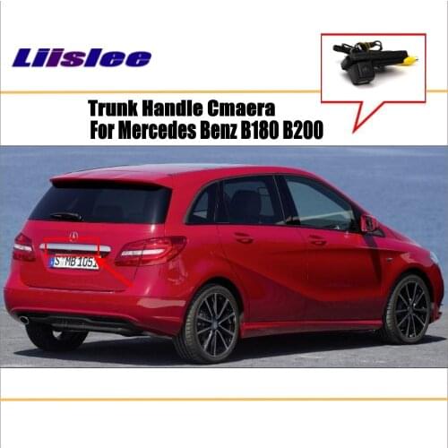 Car Rearview Camera For Mercedes Benz B180 B200 Backup Trunk Handle OEM Rear View Night Vision NTSC PAL CAM