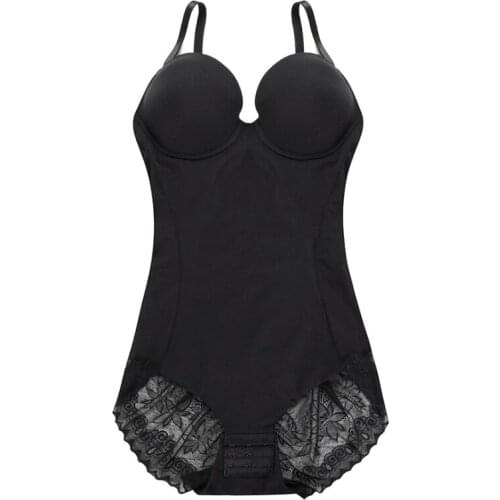 Seamless Full Body Shaper Tummy Control Bodysuit Butt Lifter Thong Ladies Shapewear Briefs Corset Womens Slimming Underwear