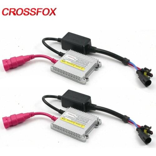 CROSSFOX 1x 2x 55W DC Xenon Ballasts Ignition Unit Nlock H1 H4 H7 H11 H3 9005 9006 880 H13 HID Ballast For Car Headlight Bulb