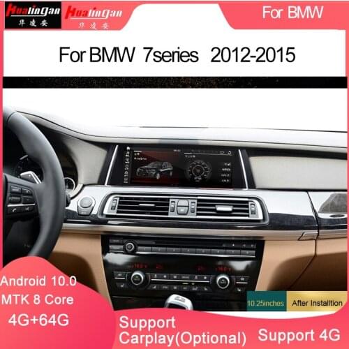 Hualingan For(1027)BMW7SeriesNBT 10.25" Android10 Multimedia Gps Navigation USB + I-Drive 4g Apple CarPlay