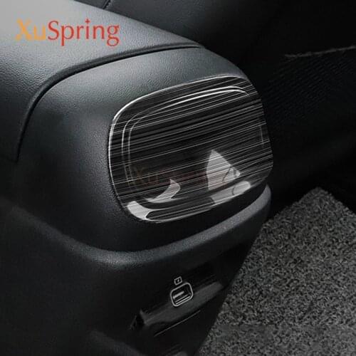 Hyundai Elantra Avante i30 Sedan 20212022 Rear Seat Console Air Conditioner Outlet Frame Cover Trim Garnish Decotive Stickers