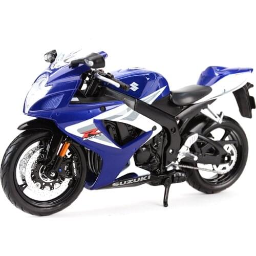 Maisto 1:12 Suzuki GSX-R750 Die Cast Vehicles Collectible Hobbies Motorcycle Model Toys