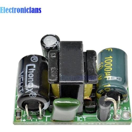 AC-DC 5V 800mA Buck Converter Board 110V 220V to DC 5V Step Down Transformer Power Supply Module For Arduino Voltage Isolation