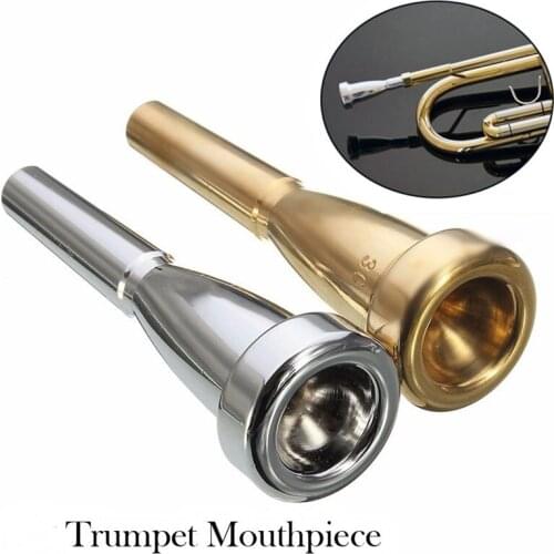 Professional Trumpet Mouthpiece Meg 3C/5C/7C Size For Bach Beginner Musical Trumpet Accessories Parts Or Finger Exerciser