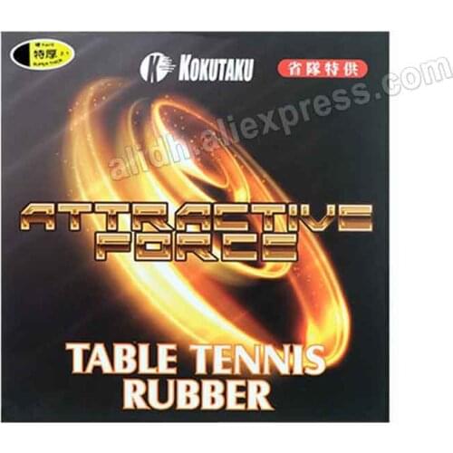 KOKUTAKU ATTRACTIVE FORCE PRO version pimples in table tennis rubber sponge for pingpong racket