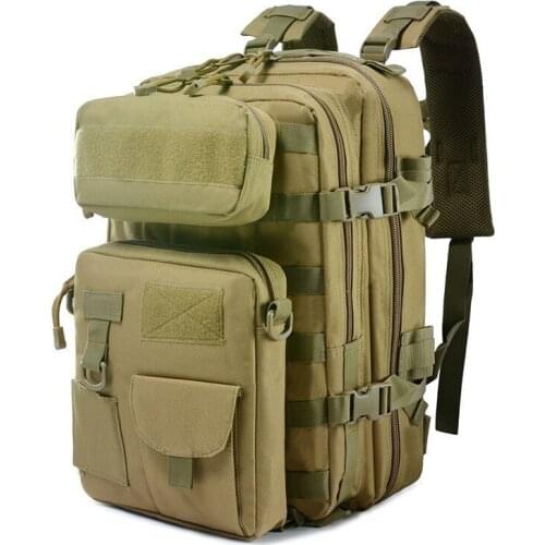 Large Capacity Outdoor Sport Combination Backpack Men Women Climbing Camping Training Waterproof Tactical Military Shoulder Bag