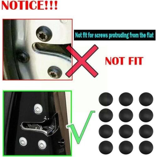 12 Pcs Set Car Door Styling Screw Protective Cover Waterproof Door Screws Legacy For Subaru Sticker Forester Impreza XV Out N4U1