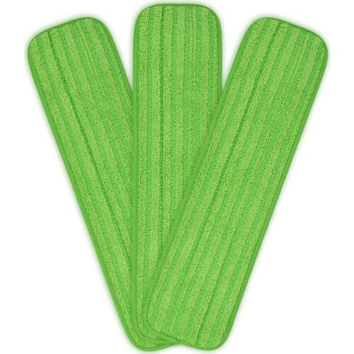 1/2/3pcs Floor Mop Cleaning Pads Washable Reusable Dust Mopping Pads for 14-16 Inch Flat Mop Accessories