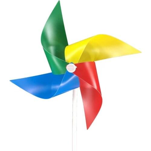 10 pieces/set Windmill Pinwheel 3D Large Wind Spinner Garden Yard Art Decoration Outdoor Toys DIY Kids Toys Wholesale