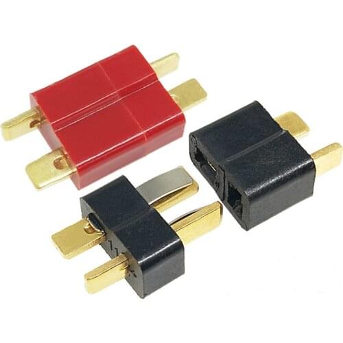 10PCS T Plug Male & Female Connectors Deans Style For RC LiPo Battery