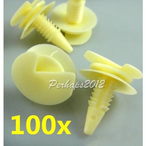 100x For Silverado 3065575 1978-On Door Trim Panel Retainer Clip Fastener A16261 X-MAS XMAS TREE CLIP Christmas Tree Retainer