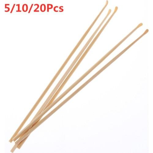 5pcs/10Pcs/20pcs 17cm Handcrafted Bamboo Ear Cleaning Tool Comfortable Easeable Kids Adults' Earwax Cleaning Tools