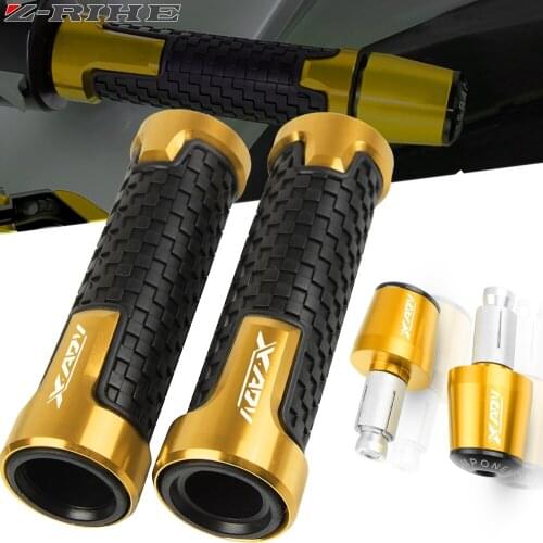 MotorcycleAccessories 7/8" 22MM Handlebar Grips Ends Handle Bar Grip End Cap Plugs For Honda XADV750 XADV X-ADV 750 2017 2018