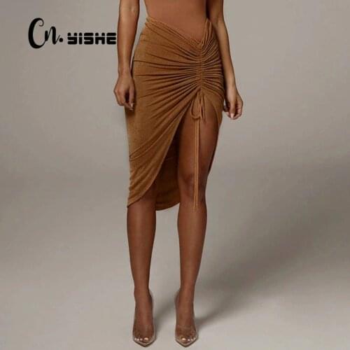 Юбки-карандаши с разрезом CNYISHE China At AliExpress