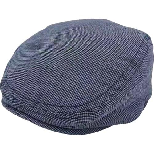 Kids Girls Boys Hats Winter Warm Baby Accessories Blue Child Beret Adjustable Hats Kid Cotton Newsboy Warm Baby Caps